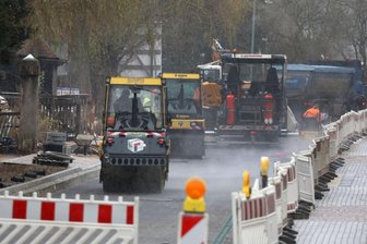 Nächstes Stück Straße fast fertig -