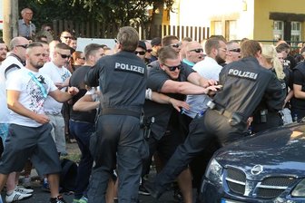 Nach Ausschreitungen werden 300 neue Flüchtlinge in Dresden erwartet -