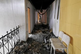 Nach Brand auf dem Chemnitzer Sonnenberg: Tote identifiziert - Das Gebäude Uhlandstraße 18 ist nicht mehr bewohnbar. In der Brandwohnung hatte die Polizei eine Leiche geborgen.