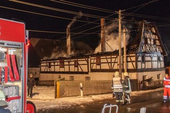 Nach Dachstuhlbrand in Niederalbertsdorf: Ursache geklärt -
