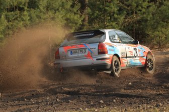 Nach dem Crash: Rallye-Duo aus dem Erzgebirge fährt sich den Frust von der Seele - Pierre Günther und Susann Gebauer vom MC Grünhain haben ihren Honda Civic rechtzeitig wieder fit bekommen. Und das mit dem Klassensieg in Wittenberg gekrönt.