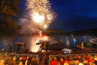 Nach dem Regen: Feuerwerk zum Talsperrenfest in Kriebstein nun doch möglich - Das Feuerwerk am Samstagabend soll wieder der Höhepunkt zum Talsperrenfest in Kriebstein sein.