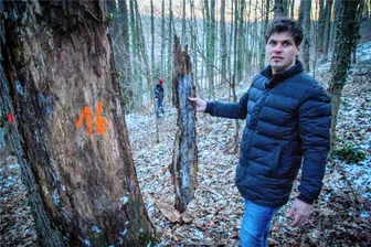 Nach den Baumfällarbeiten in Lichtenwalde: Wie sehen zu Himmelfahrt die Wanderwege aus? - Waldbesitzer Norbert Jungbeck hat versprochen, die Wanderwege im Zschopautal herzurichten. 