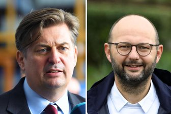 Nach Durchsuchungen bei AfD-Politiker Krah: Wie Westsachsens Bürgermeister seine bisherige Arbeit im Wahlkreis bewerten - Der Callenberger Bürgermeister Daniel Röthig (re.) kritisiert die Wahlkreisarbeit des AfD-Politikers Maximilian Krah.