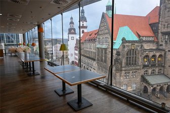 Nach Galeria-Aus in Chemnitz: Was wird aus den Hotelplänen? - Hält die Krieger-Gruppe an den Hotelplänen in der dritten und vierten Etage des Galeria-Gebäudes fest? Eine Anfrage im Bauamt gibt Aufschluss.