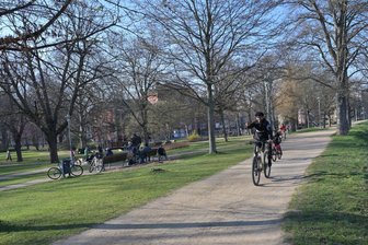 Nach Hunde-Attacke am Zwickauer Schlobigpark: Zwischen Regeln und Realität - Der Vorfall hatte sich in dem Bereich des Schlobigplatzes ereignet, der an den Mulderadweg angrenzt.