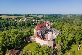 Nach Kritik an Kostenexplosion: Limbach-Oberfrohna plant zusätzliche Sanierung am Schloss Wolkenburg - Die Bauarbeiten am Schloss Wolkenburg sollen ausgeweitet werden.