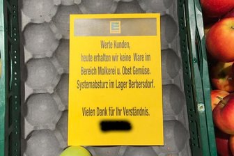 Nach Lieferengpässen: Edeka hat Problem behoben -