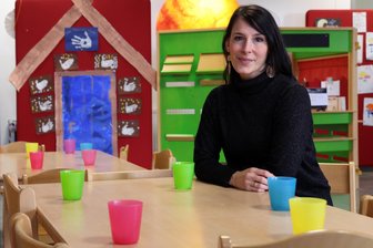 Nach Meyer-Burger-Insolvenz: Auch Kita „Kindersonnenland“ in Hohenstein-Ernstthal vor dem Aus - Kitaleiterin Birgit Irmisch hofft noch darauf, dass sich ein neuer Träger findet.