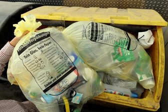 Nach Müll-Ärger: Gelbe Tonne wird Samstag geleert -