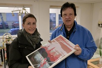 Nach neun Monaten Pause: Zwickau hat wieder ein Sozialkaufhaus - Die Zwickauer Wirtschaftsförderung hat den neuen Standort für das Sozialkaufhaus Zwickau vermittelt. Marlen Gagsch kam zur Eröffnung und gratulierte Betreiber Ralf Groh zum neuen Geschäft.