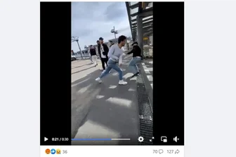 Nach Parkhaus-Prügelei in Plauen: Freispruch für Hauptbeschuldigten hinterlässt faden Beigeschmack - Wilde Prügelei auf dem oberen Deck des Stadt-Galerie-Parkhauses in Plauen. Die Szene stammt aus einem Videoclip, der in Facebook-Gruppen geteilt worden war.