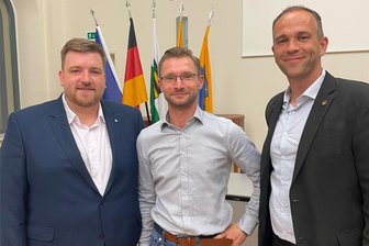 Nach Pleite für AfD-Stadtrat bei Wahl der OB-Stellvertreters in Reichenbach: War die Entscheidung eine „Demonstration des Trotzes“? - Das sind die drei ehrenamtlichen Stellvertreter des OB: Oliver Großpietzsch (3. Stellvertreter), Randy Neidhardt (1.) und Marcus Fritsch (2.). Die AfD ging leer aus.