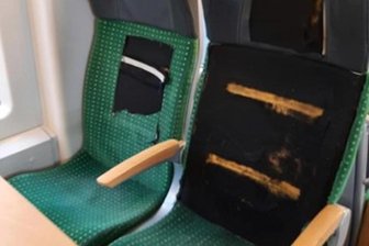 Nach Randale von FC-Carl-Zeiss-Jena-Fans im Zug: MRB startet Zeugenaufruf - Die Sitzplätze wurden zum Teil unbrauchbar gemacht.