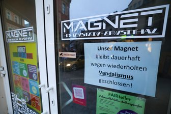 Nach Schließung wegen Vandalismus: Was wird aus dem Treffpunkt „Magnet“ in Hohenstein-Ernstthal? - Der Treffpunkt im einstigen Kaufhaus „Magnet“ ist ab sofort dauerhaft geschlossen.