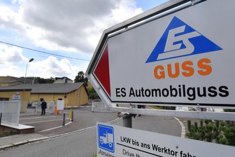 Nach Streit mit VW: ES Guss streicht mehr als 160 Jobs in Schönheide - Blick auf das Werksgelände des Teilezulieferers ES Automobilguss in Schönheide.