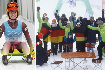 Nach Sturz bei Olympia: Fans im Erzgebirge können Rennrodlerin Julia Taubitz wieder lächeln sehen - 