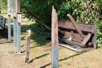 Nach Unwetter laufen zwischen Straßberg und Kürbitz noch die Aufräumarbeiten -