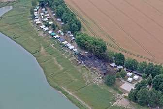 Nach verheerendem Brand an der Koberbachtalsperre: Camper kämpfen weiter - 