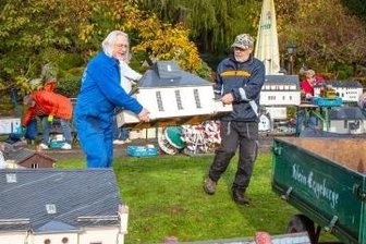 Nachbarkreis will Klein-Erzgebirge übernehmen - Mit der traditionellen Häuserabfahrt beendeten die Mitglieder des Vereins Klein-Erzgebirge im November 2021 die Saison.