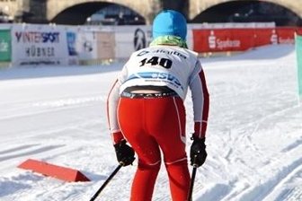 Nachwuchs darf auf Weltcupkurs in die Loipe - Nachwuchs in der Weltcup-Loipe: Auf der Strecke am Dresdner Elbufer wird am Mittwoch ein Sachsen-Cup ausgetragen.