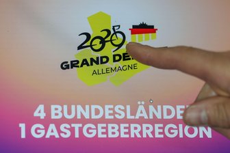 Nächster Schritt zum Tour-Start: Verein tritt Verband bei - Das neue Logo „2029 Grand Depart“ für den geplanten Start der Tour de France 2029 in Ostdeutschland. 