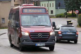 Nahverkehr am Chemnitzer Stadtrand: Wie geht es mit der Buslinie 49 weiter? - Die Chemnitzer Buslinie 49 zählte zuletzt rund 24.000 Fahrgäste im Jahr.