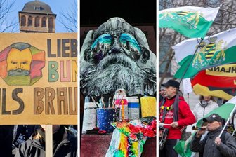 Nazis kontra Eröffnung Kulturhauptstadt: Wie reagiert Chemnitz? - Bunt, braun oder einfach nur Kulturhauptstadt? Am 18. Januar geht es auch um die Hoheit der Bilder aus der Stadt.