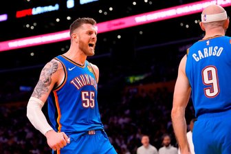 NBA: Oklahoma stürmt weiter durch die Playoffs - Mit den Oklahoma City Thunder weiter auf Erfolgskurs: Isaiah Hartenstein.