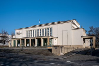 Neiße Filmfestival vor Beginn - Im Gerhart-Hauptmann-Theater Görlitz-Zittau in Zittau wird das deutsch-polnisch-tschechische Neiße Filmfestival eröffnet. (Archivbild)