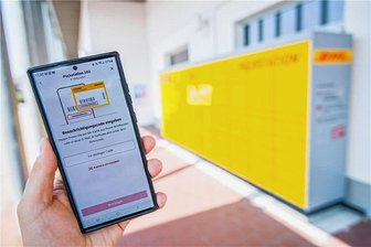 Netz an Packstationen wächst im Altkreis Stollberg – Was das für die Kunden bedeutet - Die Packstation im Paletti-Park Lugau ist im Mai in Betrieb genommen worden. Sie wird per App bedient.