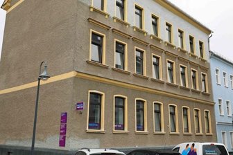 Neue Anlaufstelle für Obdachlose - Die Diakonie-Stadtmission Zwickau bündelt ihre Dienste seit kurzem im Gebäude an der Freiherr-vom-Stein-Straße 26 in Werdau.