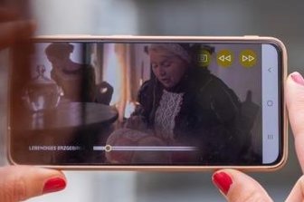 Neue App lässt Geschichte der Region aufleben - Die App lässt auch Barbara Uthmann lebendig werden.