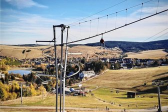 Neue Attraktion am Fichtelberg meistert nächste Hürde - Auf diesem Hang soll zwischen der Fly-Line und der Vierer-Sesselbahn der Alpine Coaster errichtet werden.