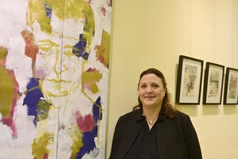 Neue Ausstellung in Bad Elster: Künstlerin aus Mittelsachsen zeigt im Königlichen Kurhaus ihre Werke - Stefanie Dittmann lebt und arbeitet in Braunsdorf. In Bad Elster stellt sie zum ersten Mal aus.