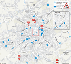 Neue Baustellen im Hauptstraßenetz - 