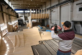 Neue Chemnitzer Skatehalle: Die ersten Rampen stehen – der Eröffnungstermin auch - 