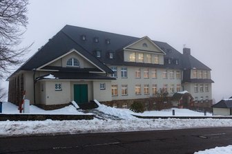 Neue Computer für zwei Schulen im Erzgebirge - Die Oberschule in Jöhstadt. 