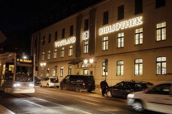 Neue Gebühren in der Plauener Vogtlandbibliothek - Die Vogtlandbibliothek in Plauen.
