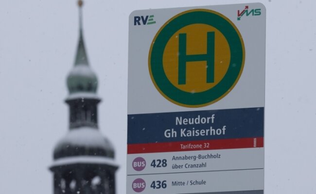 Neue Hoffnung für Wochenendverkehr - Die Linie 428 verbindet Sehmatal mit Annaberg und Oberwiesenthal - bisher aber nur wochentags. 