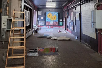 Neue Idee für ehemaligen Chemnitzer Club „Zukunft“ - Blick in die alte Zukunft, die nun ein „Kompott-Jazzclub“ ist.