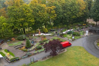 Neue Minigolf-Bahnen im Erzgebirge: Einlochen im Zeichen der Montanregion - Zur neuen Minigolf-Anlage im Wohnpark „Louise Otto-Peters“ in Frohnau gehören zwölf Bahnen.