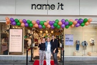Neue Modegeschäfte ziehen ins Chemnitz-Center - Im „Name it“ gibt es Kleidung für Kinder.