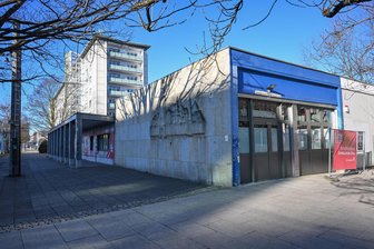 Neue Nutzung für leerstehendes Gebäude in Chemnitzer Innenstadt - Der ehemalige Edeka-Markt an der Bahnhofstraße, gegenüber vom Moritzhof, wird neu genutzt.