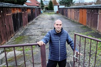 Neue Pachtverträge verunsichern Glauchauer Garagennutzer - Sascha Rudolph will den Garagenhof am Schindmaaser Weg von der Stadt Glauchau abkaufen.