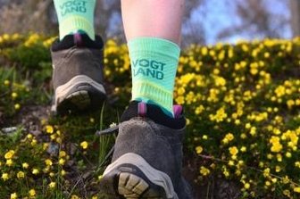 Neue Socken-Auflage - Ein echter Hingucker: die Vogtlandsocken.