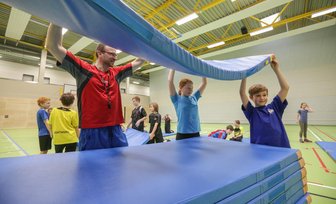 Neue Sporthalle des Andrégymnasiums in Betrieb genommen - 