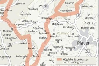 Neue Stromtrassen-Pläne für Sachsen -