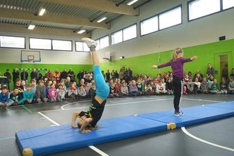 Neue Turnhalle ist in Betrieb -