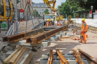 Neue Weichen für das Gleisdreieck in der Innenstadt -